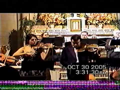 Mozart Sinfonia Concertante K.364,part2 Cecee Pantikian vioin,Horváth Béla viola,