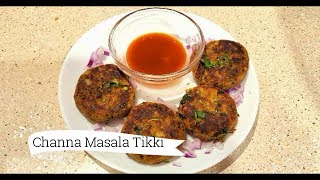 Channa Masala Tikki Recipe