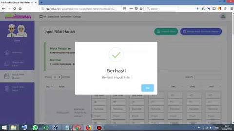 mengatasi gagal upload nilai harian ARD Versi 2.1 Th 2019