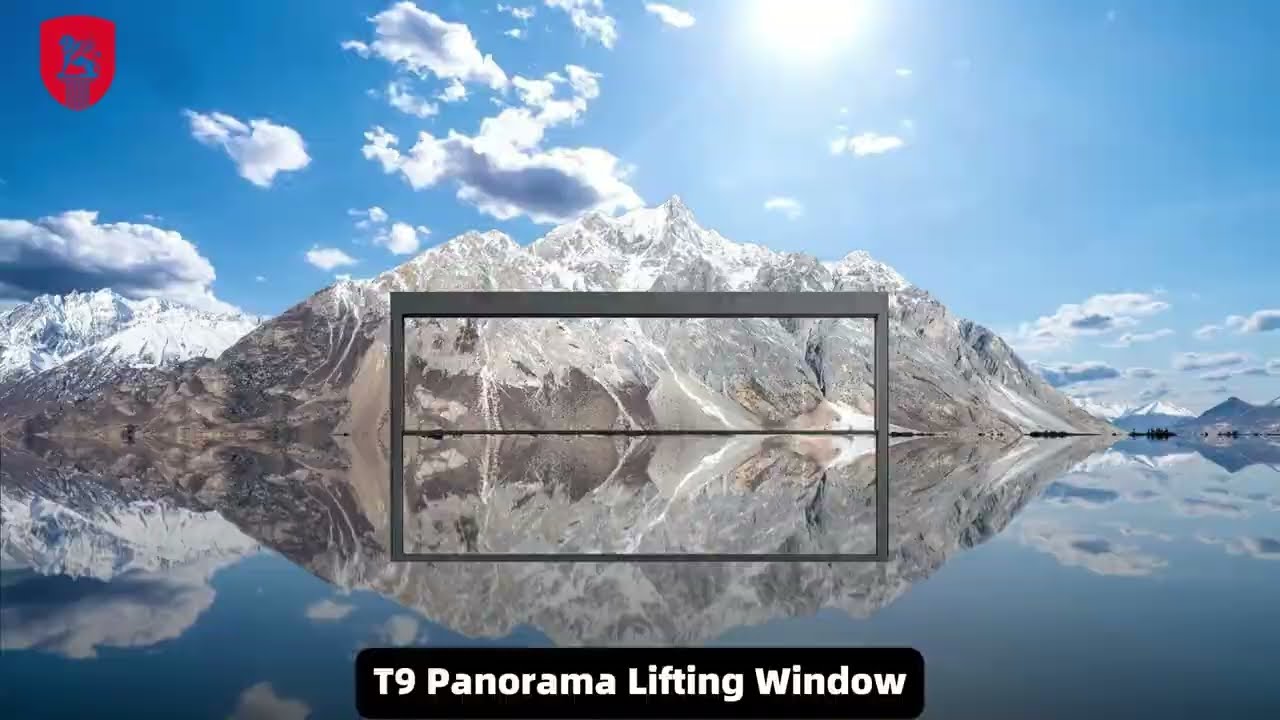 Electric Vertical Lift Sliding Window:Panoramic View