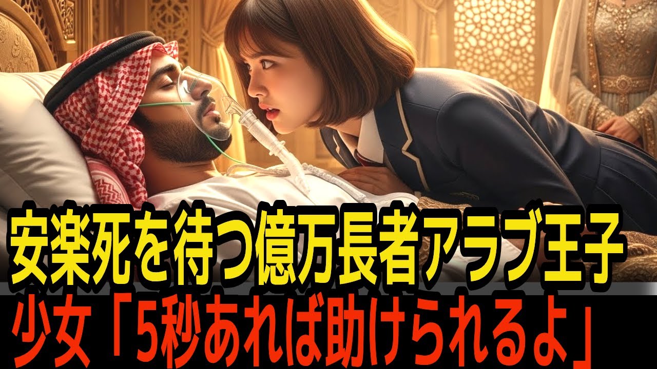 安楽死を待つ億万長者アラブ王子 - 日本の少女「安楽死なんて必要ないよ、5秒で終わるよ」