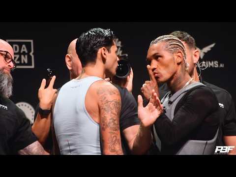 HEATED!! RYAN GARCIA VS CONOR BENN FACE OFF