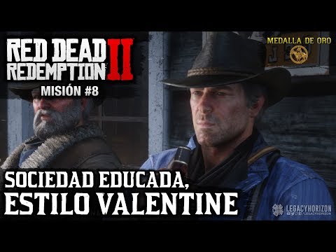 Vídeo: Red Dead Redemption 2: Sociedad Educada, Estilo Valentine, Estadounidenses En Reposo