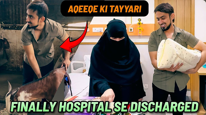 Discharge from hospital👶🏻🏥| Adnaan07