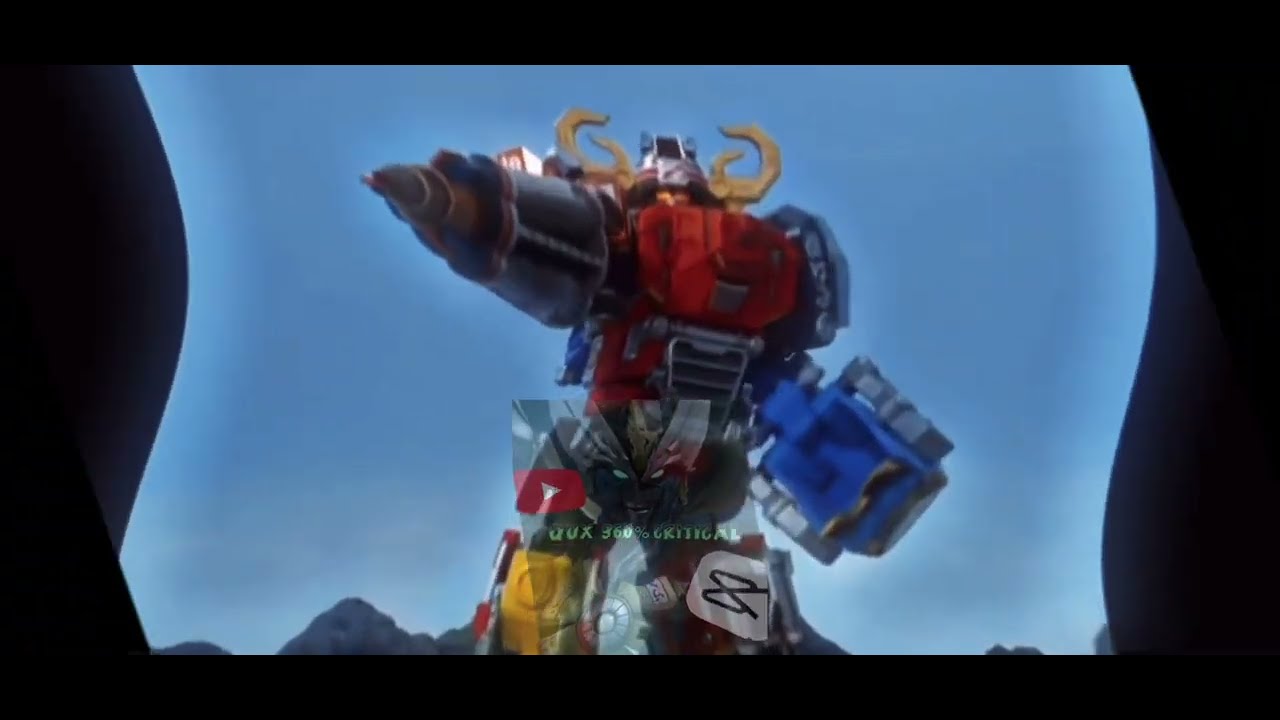 Super Drivemax Megazord First Fight