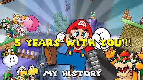 5 years with you! - My history in 5 minutes