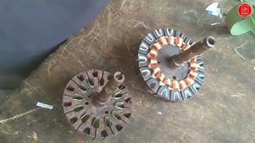 12+12 coil | Mini ceiling fan winding data | Perfect Engineer