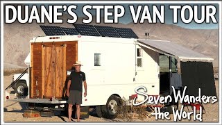 Duane's Step Van Tiny House Tour E491