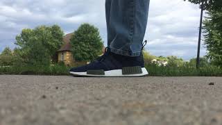 Finish line nmd blue and green on foot screenshot 3
