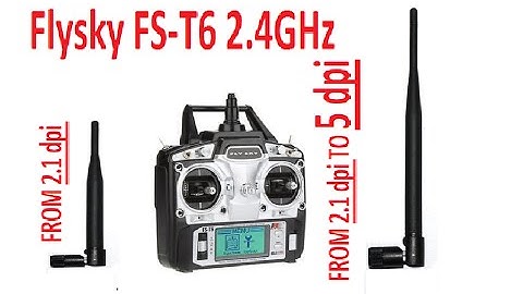 Flysky FS T6 Transmitter - Antenna Mod ( Increase your range & Signal Strength)