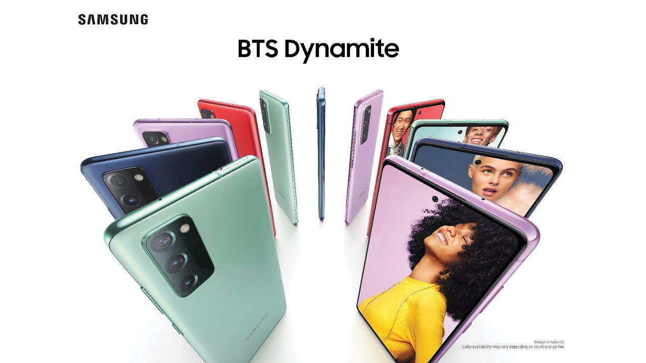 Samsung Galaxy S20 Fe X Bts Dynamite - Youtube