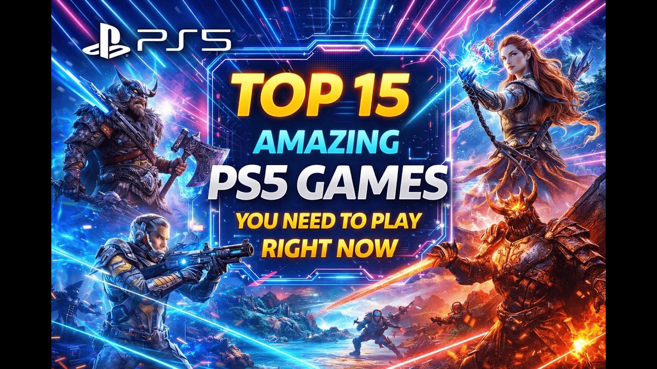 Amazing Top 15 PS5 Games You Need to Play Right Now - YouTube