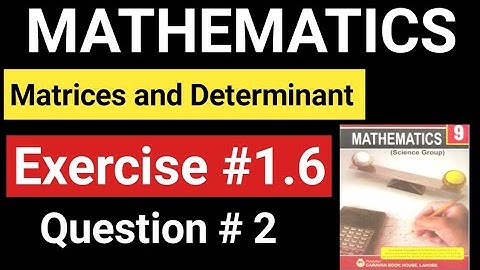 Math Class 9th Chapter 1| Exercise 1.6 Question 2 Step by Step for 9th Graders|