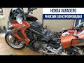 Honda XL 1000 V Varadero техническое обслуживание ревизия электроразъемов.