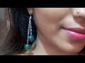 earring making at home/how to make earring /Jewellery making at home