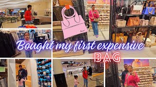 I Bought MY FIRST EXPENSIVE  BAG for MYSELF  #mommyvlogger