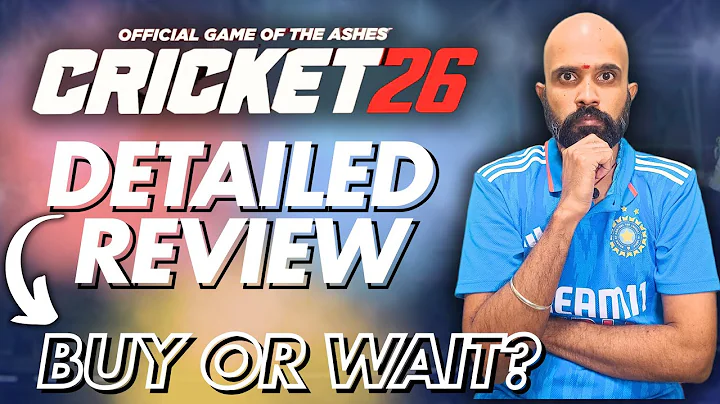 Most Detailed Review of CRICKET 26 with UNBOXING & PS5 GAMEPLAY ||