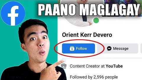 Paano Maglagay ng Follow Button sa Facebook (Updated 2025)