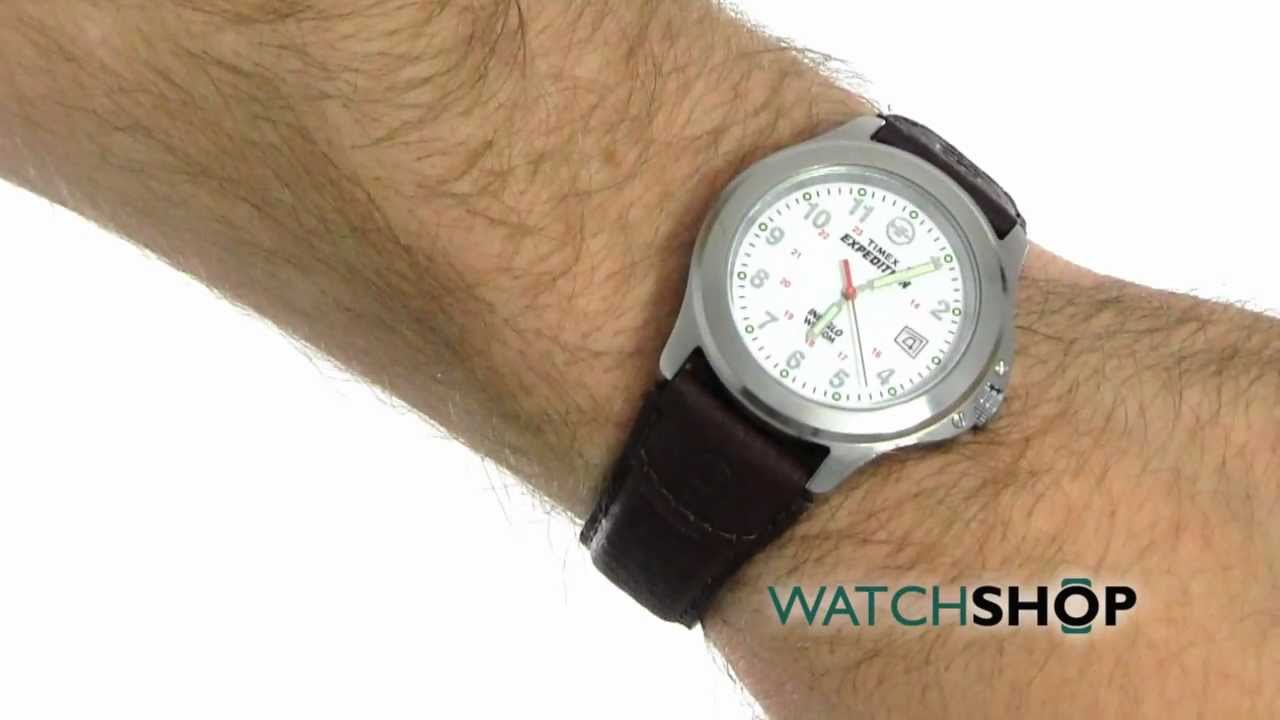 Men's Timex Indiglo Expedition Watch (T44381) - YouTube