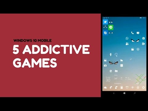 Windows 10 Mobile - Check Out These 5 Addictive Games! - YouTube