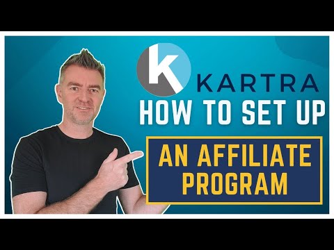 Learn How to Set up an Affiliate Program in Kartra