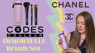 I paid over retail for CHANEL Limited Edition CODES COULEUR Collection Brush  Set in IMMORTELLE 