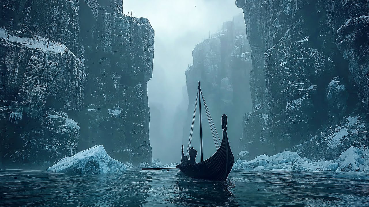 Silent Winter Snow Over Medieval Villages | Peaceful Celtic Music for Deep Sleep