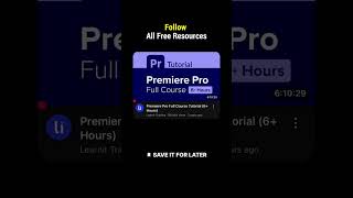 🎞 Learn Premiere Pro in Just 3 Videos – Complete Beginner to Pro Guide