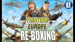 WHAT'S In The BOX? / FIGHTERS Of EUROPE Board Game Re-Boxing screenshot 1