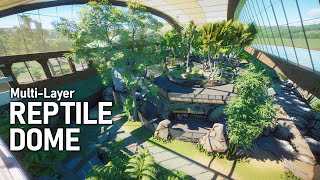 HUGE Multi-Layer Reptile DOME in Planet Zoo!