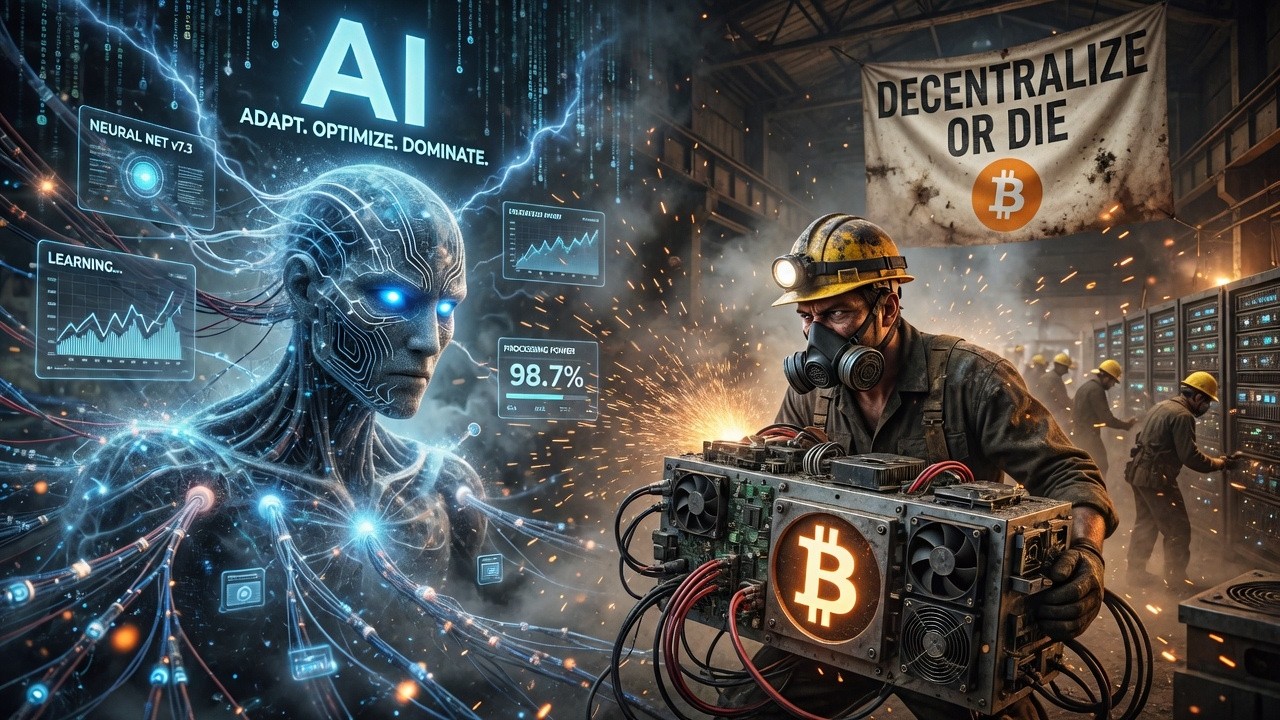 Bitcoin Mining vs Ai... what is happening? थंबनेल