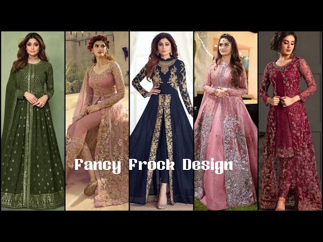 New fancy frock design 2024 for wedding / partywear wedding fancy dress design / 2024 collection