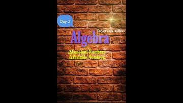 Algebra ll By Gurjant singh ll My way channel