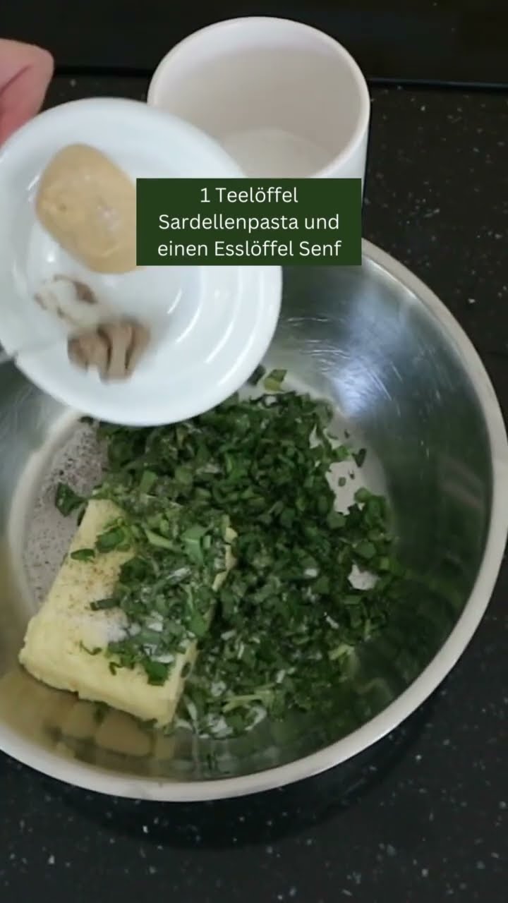 Bärlauchbutter selbstgemacht #shorts #bärlauch #rezept #frühling # ...