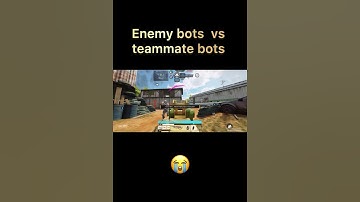 Enemy bot vs teammate bot #codm #cod #gamingvideos #callofdutymobile #bot