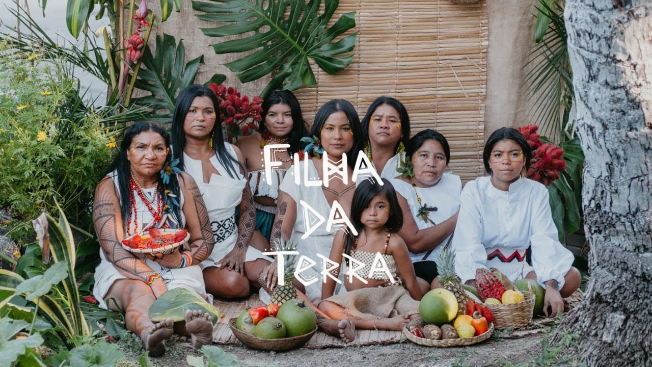 Kaê - Filha da Terra ft. Mulheres Guajajara (prod.patrickzaun / Clipe Oficial)