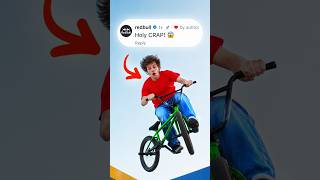 He's Bicycling Everyday Until Red-Bull Signs Him 😱