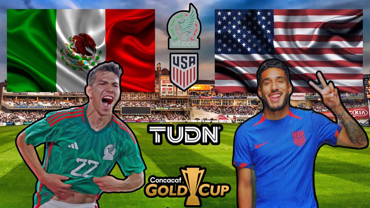 FIFA 23 (Mexico vs USA) [Gold Cup Final] Ft. TUDN YouTube