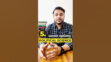 Career options in Political Science #ugcnetpoliticalscience #politicalscience #upsc #jobs #career
