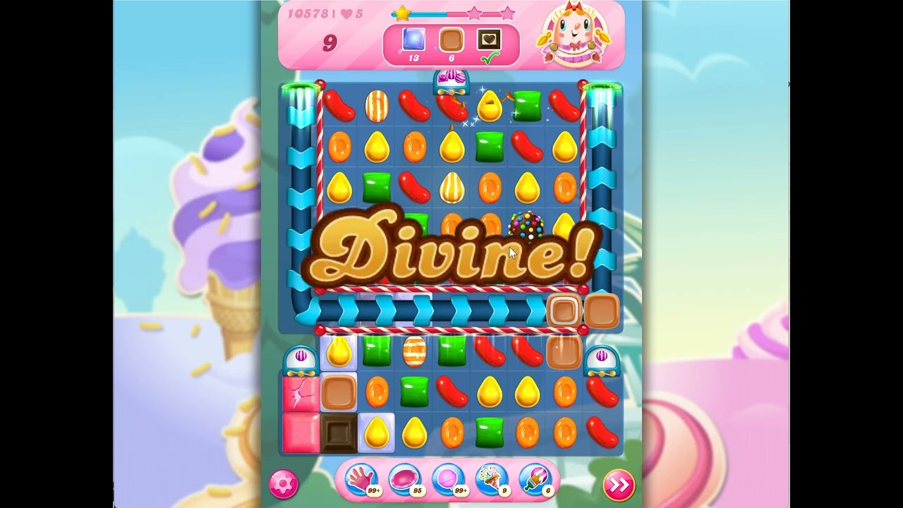 CANDY様ページ Candy Crush Saga Level 10578 - YouTube