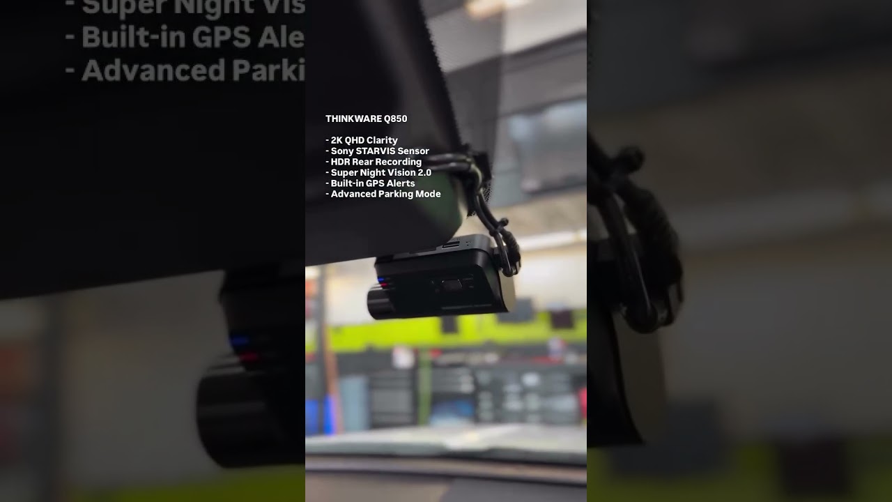 ✨ Meet the THINKWARE Q850 ✨2K QHD clarity, STARVIS sensor, HDR, and Super Night Vision 2.0 all