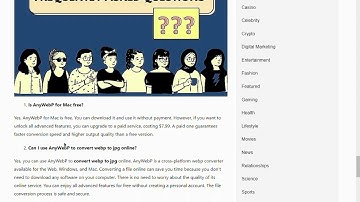 AnyWebP for Mac a Simple Editor to Convert WebP on Mac