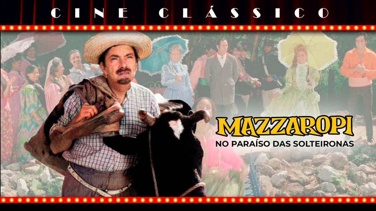 Mazzaropi - No Paraíso das Solteironas - Filme Completo - Filme de