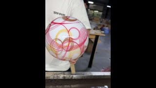 Christmas decoration balls with water transfer printing, holiday patterns, rich colors, fully