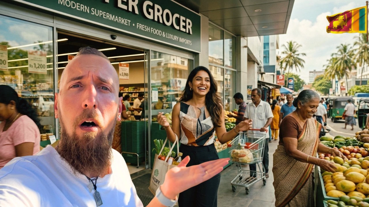 РОСКОШНАЯ ЖИЗНЬ НА ШРИ-ЛАНКЕ: рыночные цены, шопинг и последний день!