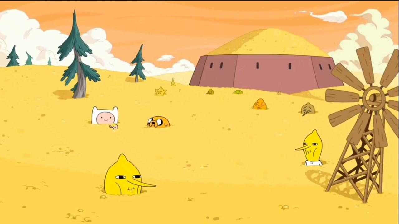 Adventure Time - Lemonjon Transforms into Lemon Candy?!