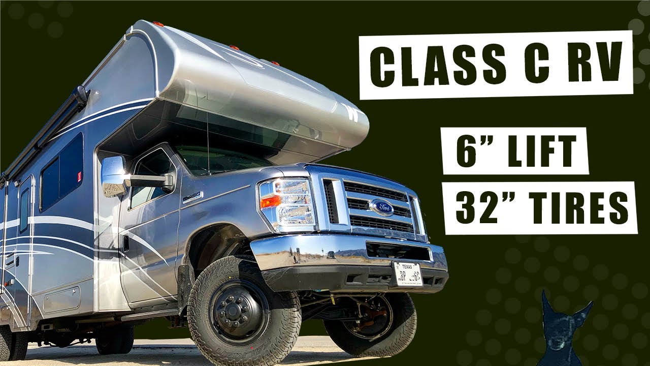 Ep 9 Is our class c lift kit and 32” tires the ultimate overlander rv