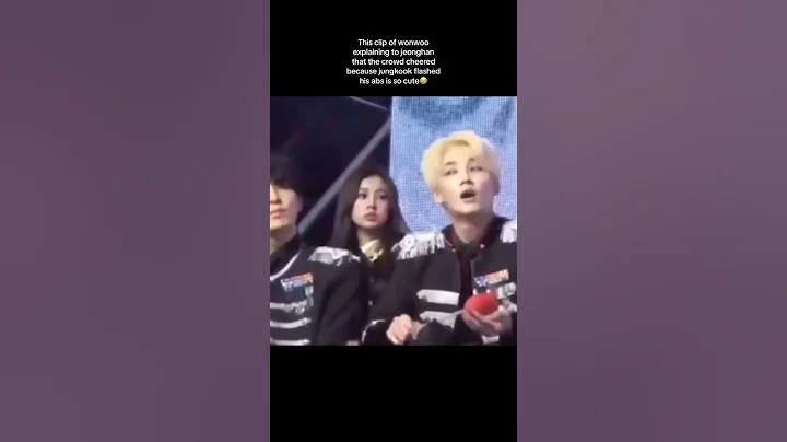 The way he just went "ahhhhhh" #seventeen #jeonghan #wonwoo #kpop #shorts