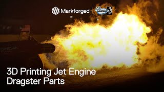 We 3D Printed Parts for a Jet Engine Dragster with Larsen Motorsports.