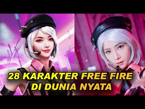 28 KARAKTER ASLI FF  DI  DUNIA  NYATA   MIRIP YouTube